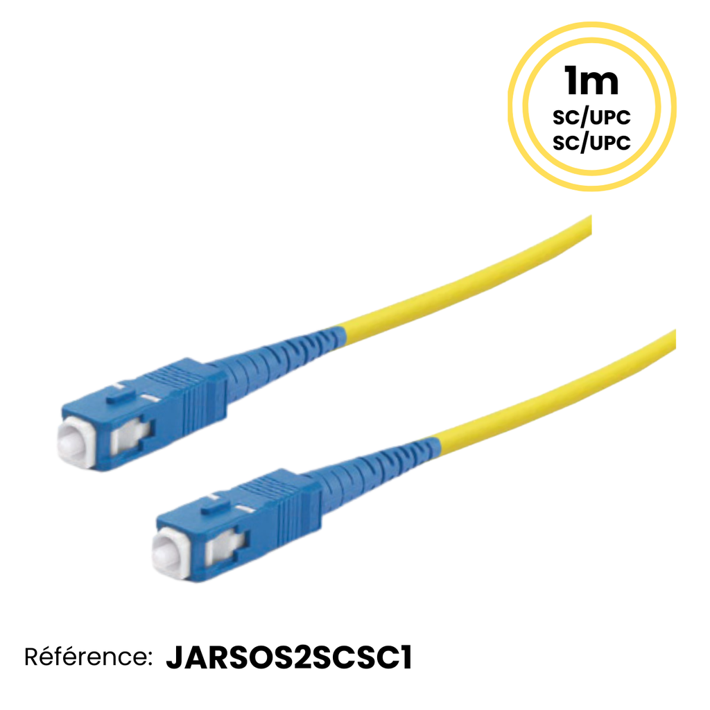 Jarretière Monomode OS2 Simplex SC/UPC -SC/UPC 