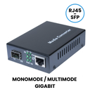 Convertisseur Gigabit RJ45 10/100/1000 pour Mini Gbic