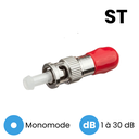 Atténuateur Optique Monomode ST Mâle/Femelle