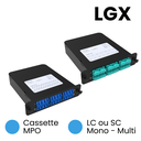 Module cassette MPO LGX