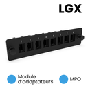 Module d'adaptateurs MPO LGX 8 ports