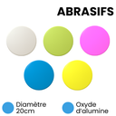 Abrasif oxyde d'alumine rond diamètre 20 cm