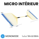 Trunk Microcâble regainé 2mm INT Monomode